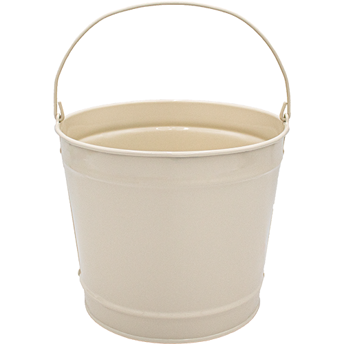 10 Qt Powder Coated Bucket - Beige Shimmer 316 (Clearance)