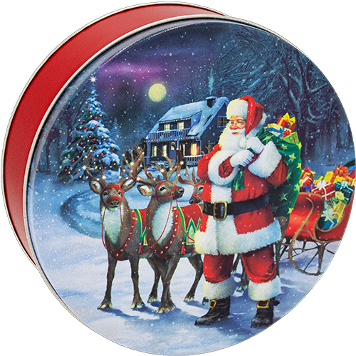 5C Santa w/ Reindeer