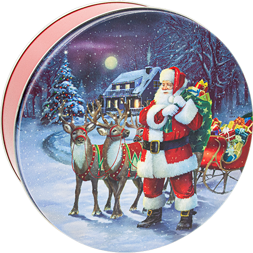 3C Santa w/ Reindeer