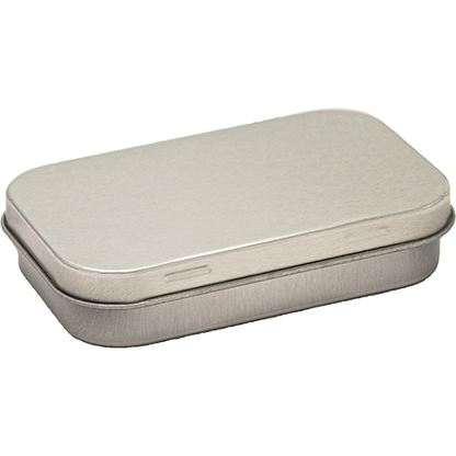 Lg Flat Hinged - Platinum