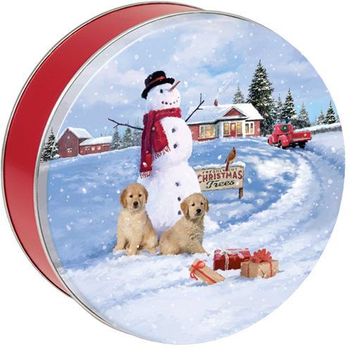 2C Snowman with Labs