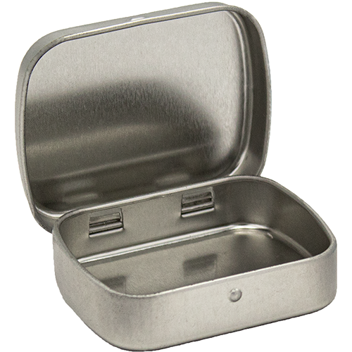 Sm Flat Hinged - Platinum