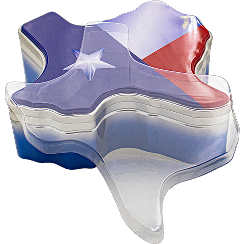 Liner Cover for Texas Shaped Tin