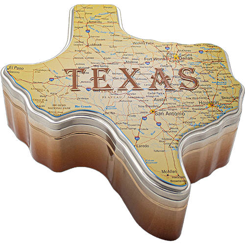 Texas Shaped Can - Roadmap