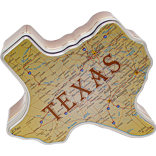 Texas Shaped Can - Roadmap