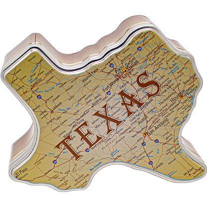 Texas Shaped Can - Roadmap