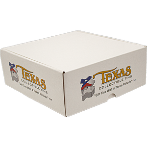 Gift Box (Single) for Texas Shaped Tin