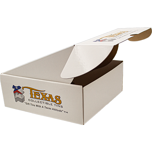 Gift Box (Single) for Texas Shaped Tin