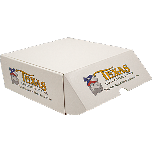 Gift Box (Single) for Texas Shaped Tin
