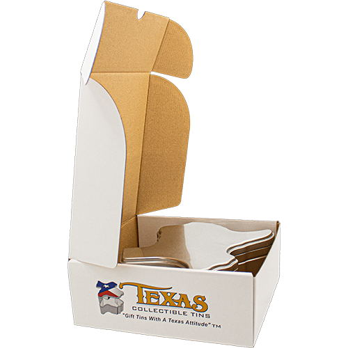Gift Box (Single) for Texas Shaped Tin